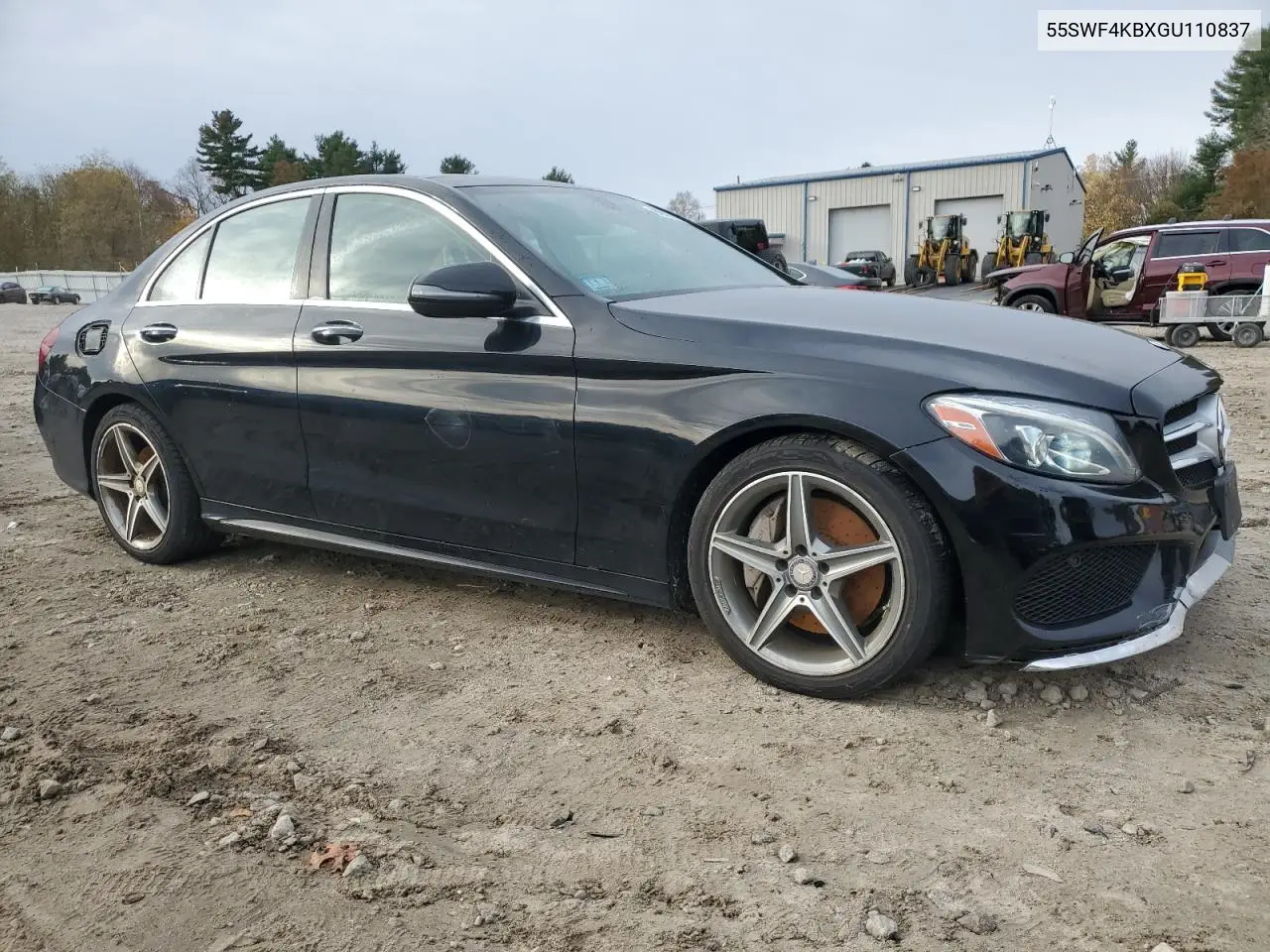55SWF4KBXGU110837 2016 Mercedes-Benz C 300 4Matic