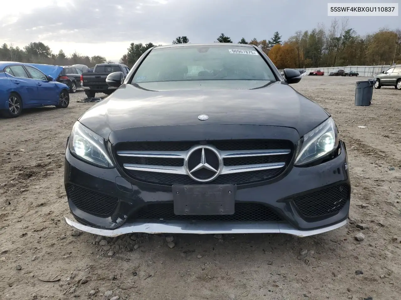 55SWF4KBXGU110837 2016 Mercedes-Benz C 300 4Matic