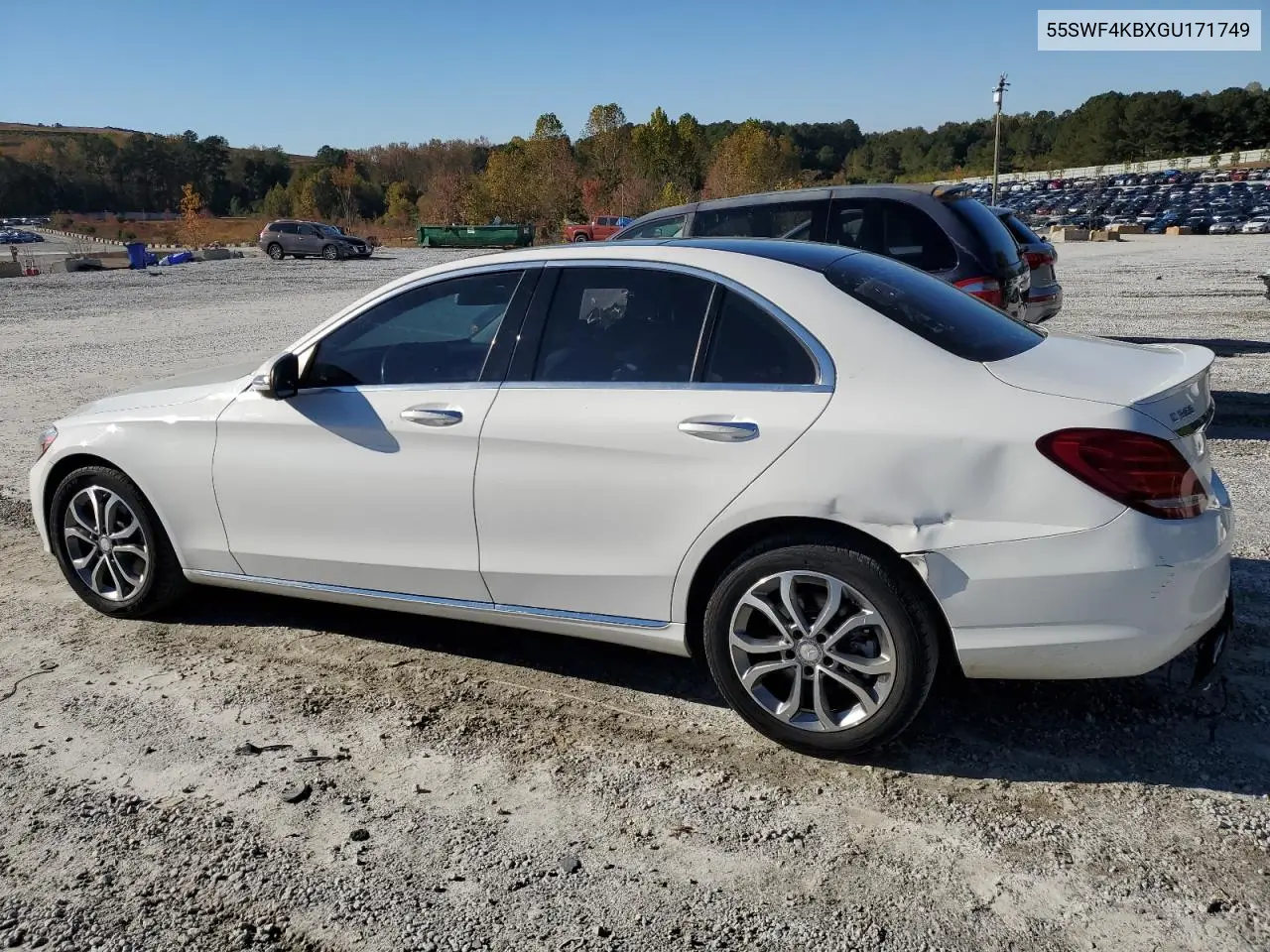55SWF4KBXGU171749 2016 Mercedes-Benz C 300 4Matic