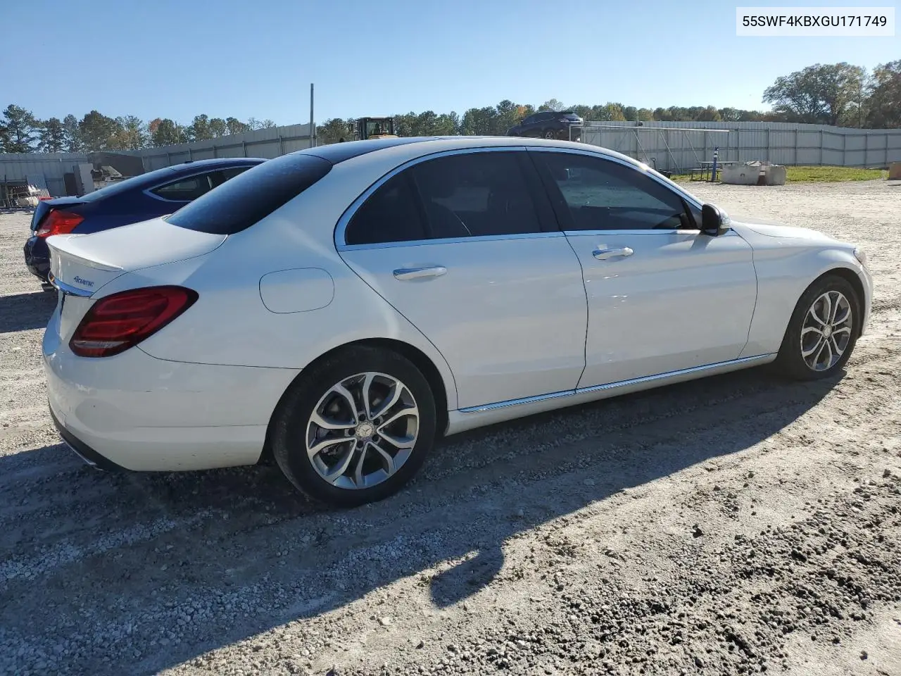 55SWF4KBXGU171749 2016 Mercedes-Benz C 300 4Matic