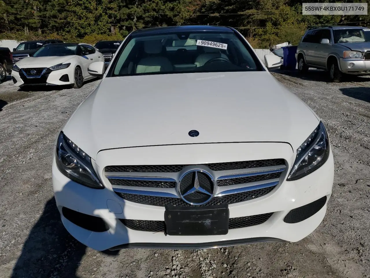 55SWF4KBXGU171749 2016 Mercedes-Benz C 300 4Matic