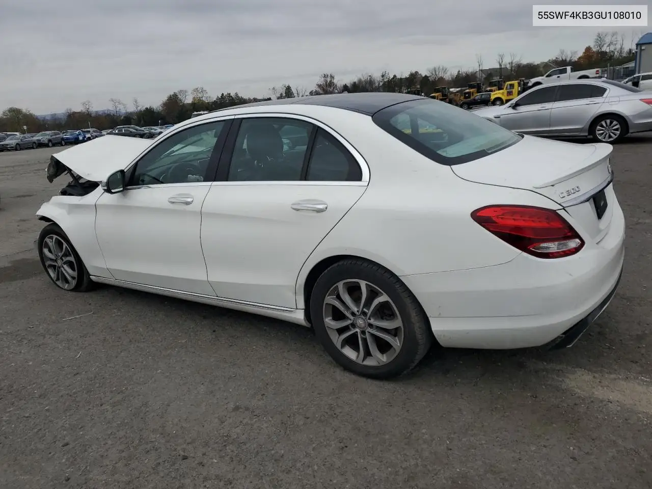 55SWF4KB3GU108010 2016 Mercedes-Benz C 300 4Matic