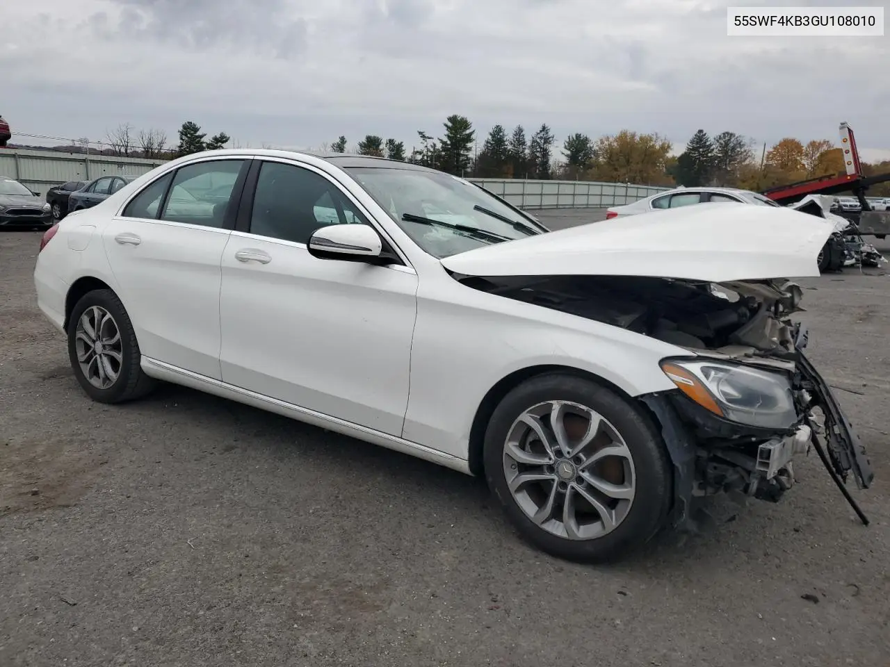 55SWF4KB3GU108010 2016 Mercedes-Benz C 300 4Matic