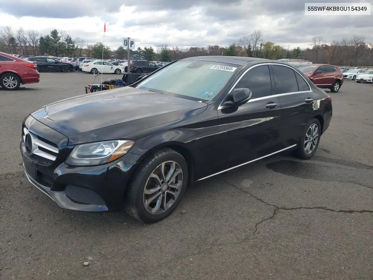 55SWF4KB8GU154349 2016 Mercedes-Benz C 300 4Matic