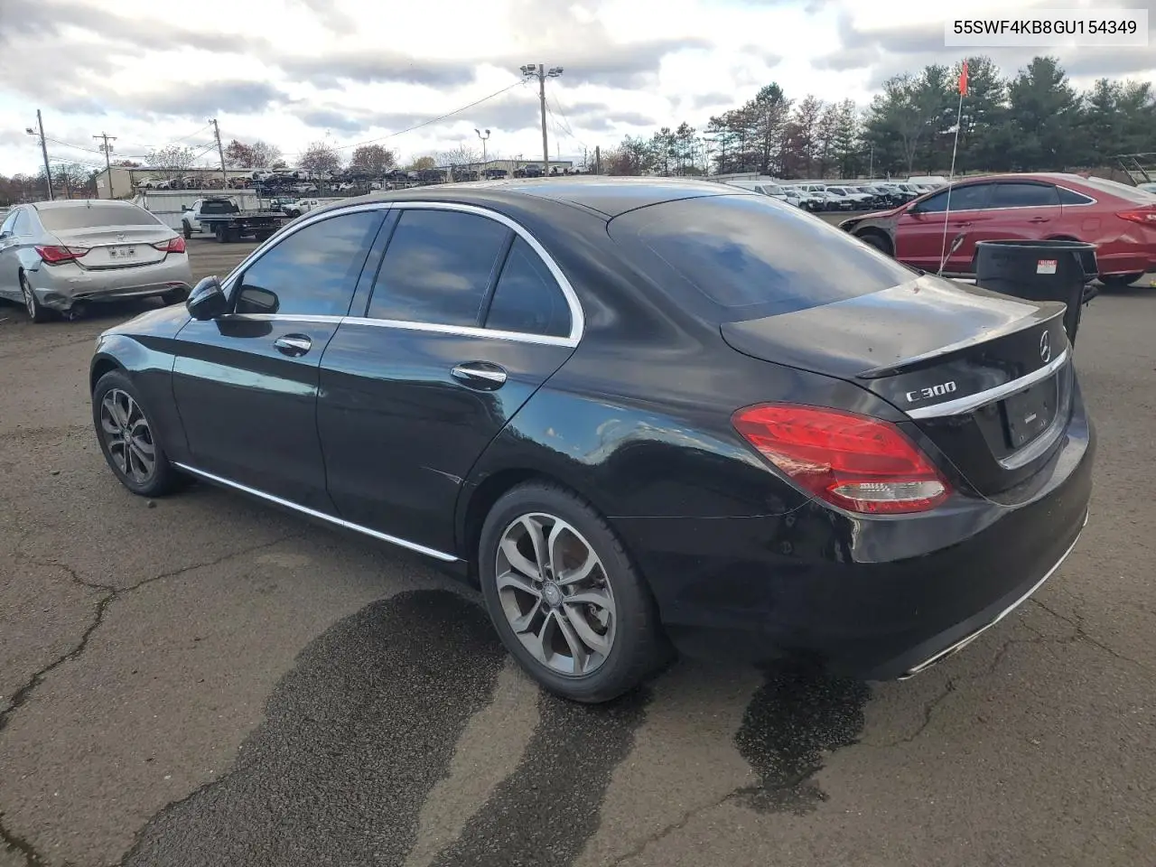 55SWF4KB8GU154349 2016 Mercedes-Benz C 300 4Matic