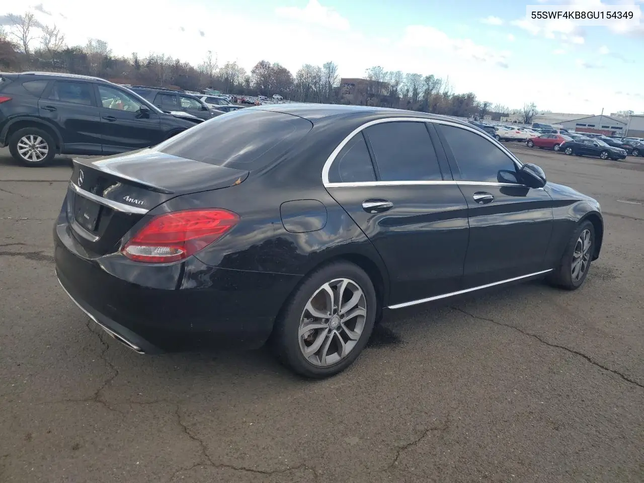55SWF4KB8GU154349 2016 Mercedes-Benz C 300 4Matic