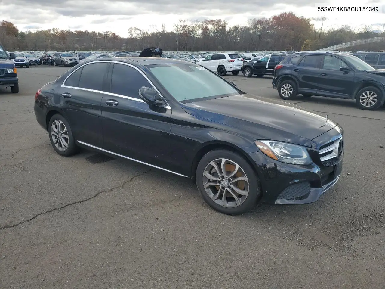 55SWF4KB8GU154349 2016 Mercedes-Benz C 300 4Matic