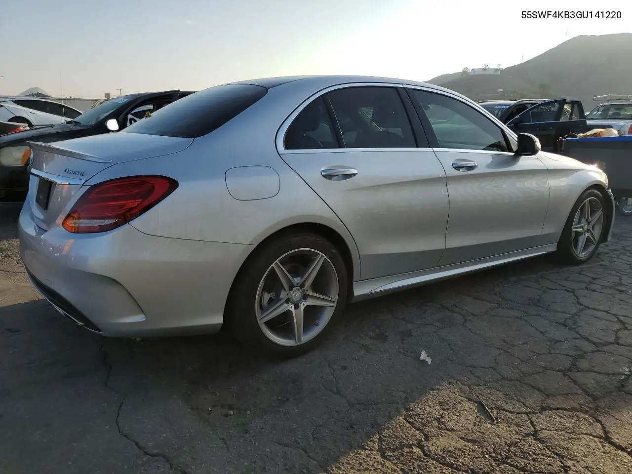 55SWF4KB3GU141220 2016 Mercedes-Benz C 300 4Matic
