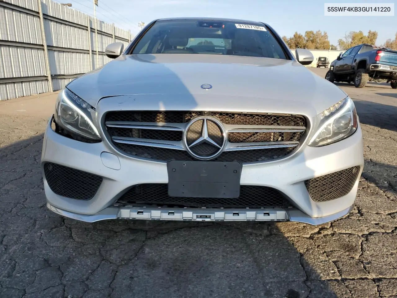 55SWF4KB3GU141220 2016 Mercedes-Benz C 300 4Matic