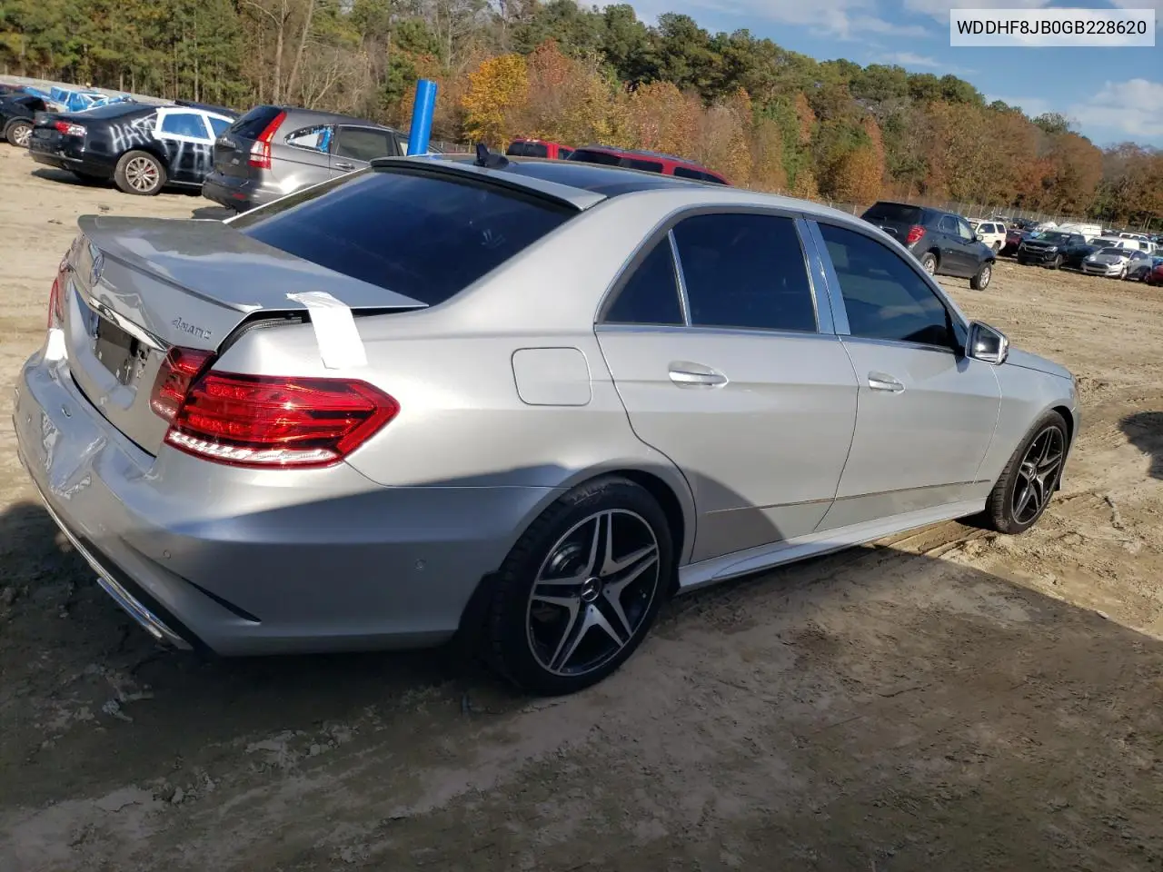 WDDHF8JB0GB228620 2016 Mercedes-Benz E 350 4Matic