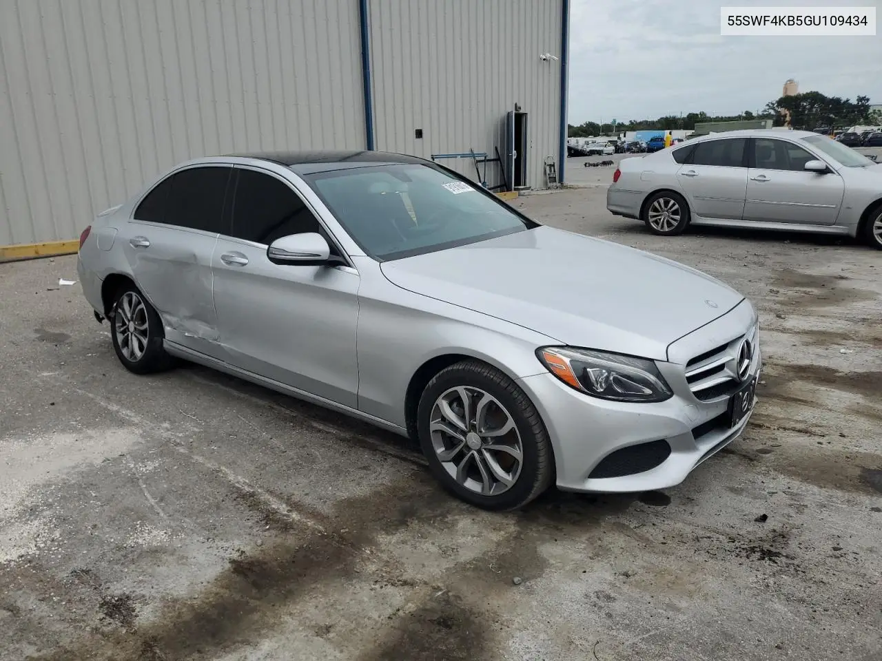 55SWF4KB5GU109434 2016 Mercedes-Benz C 300 4Matic