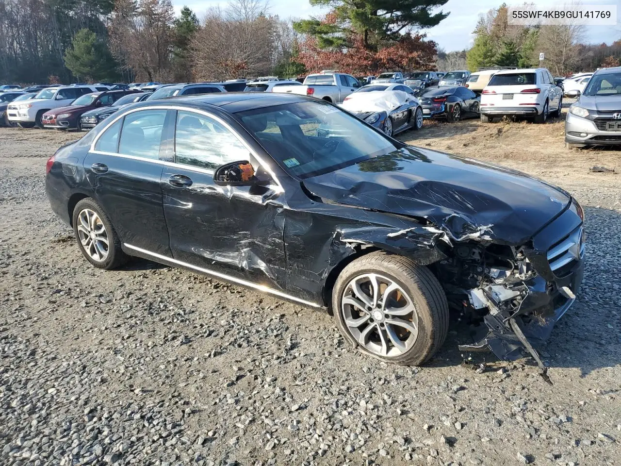 55SWF4KB9GU141769 2016 Mercedes-Benz C 300 4Matic