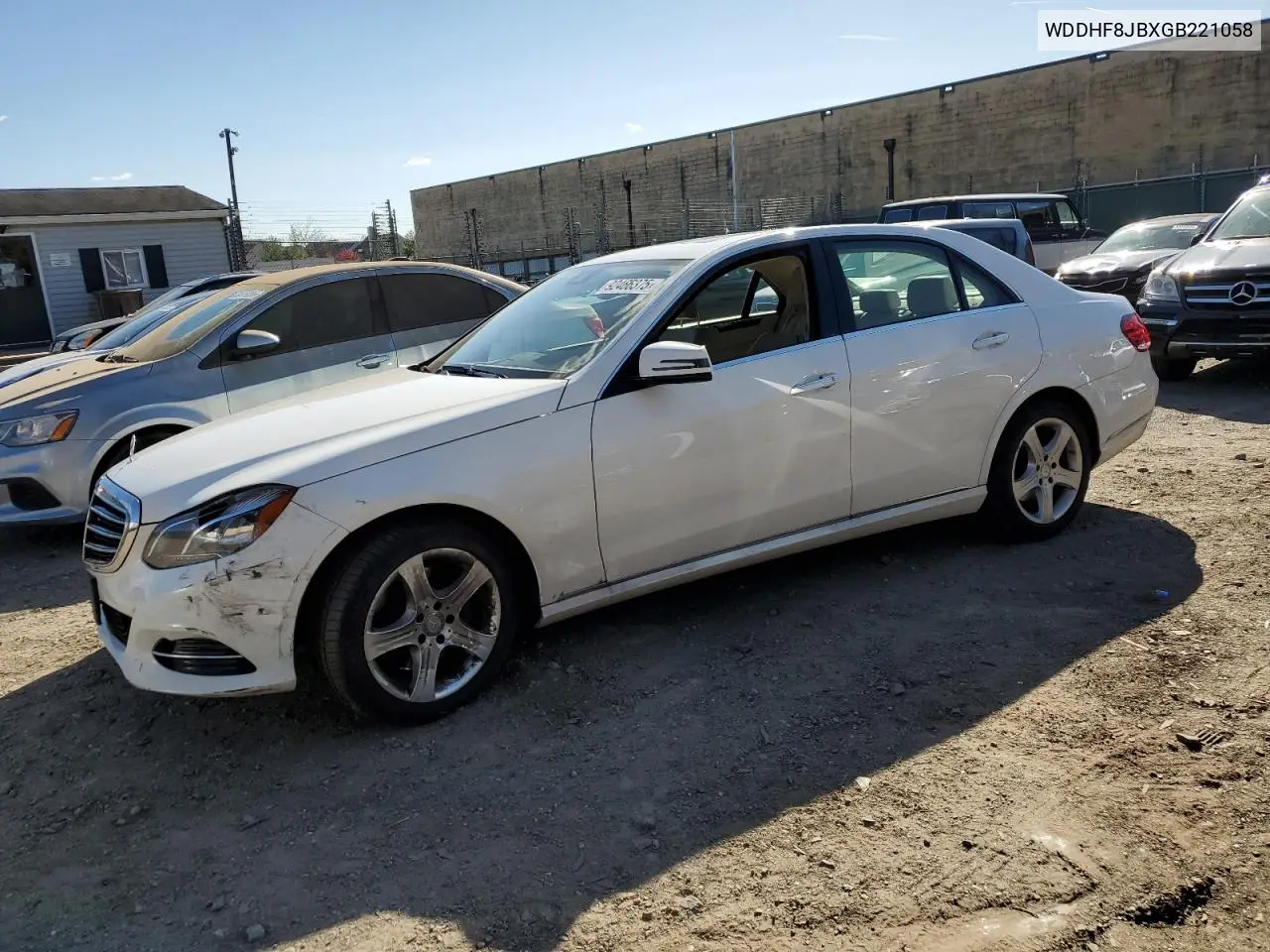 WDDHF8JBXGB221058 2016 Mercedes-Benz E 350 4Matic