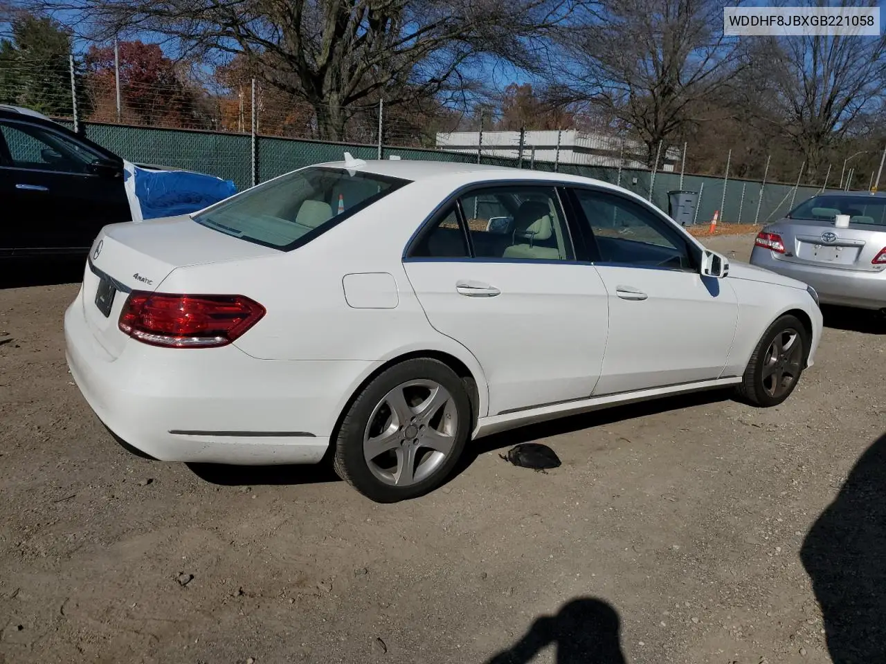 WDDHF8JBXGB221058 2016 Mercedes-Benz E 350 4Matic