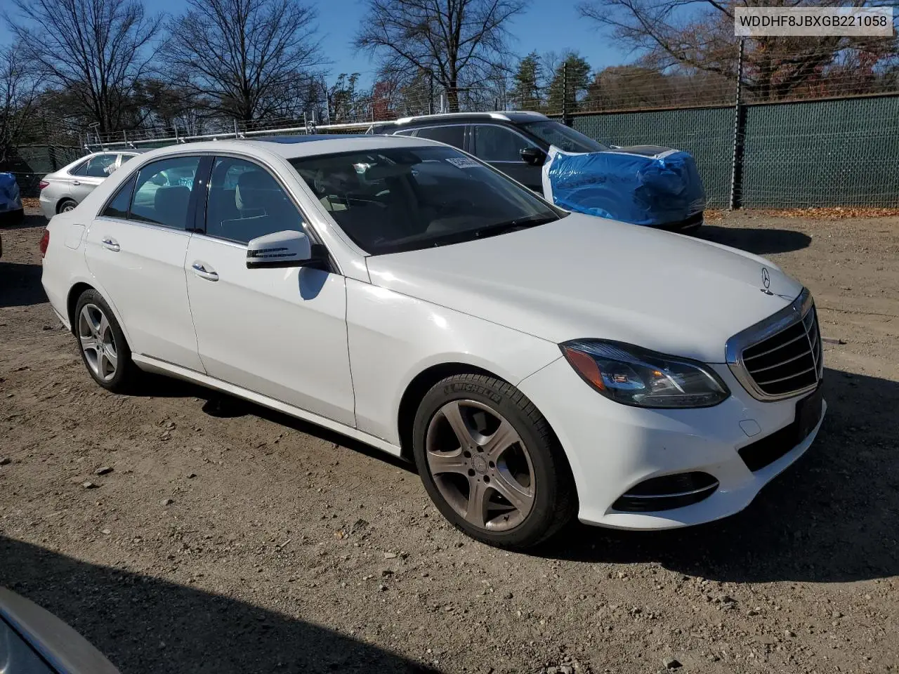 WDDHF8JBXGB221058 2016 Mercedes-Benz E 350 4Matic