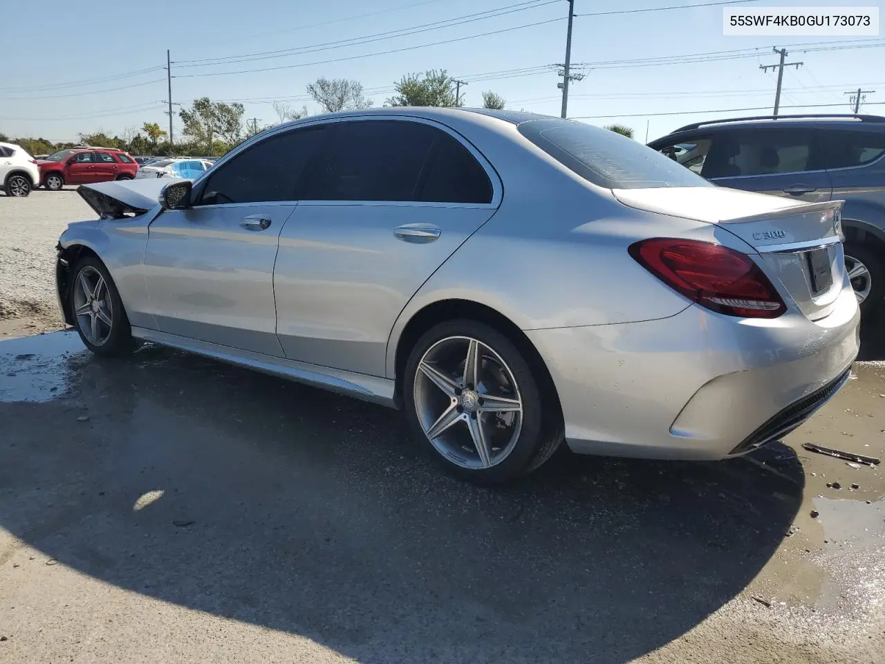 55SWF4KB0GU173073 2016 Mercedes-Benz C 300 4Matic