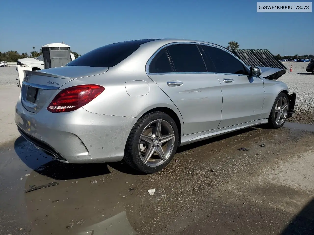 55SWF4KB0GU173073 2016 Mercedes-Benz C 300 4Matic