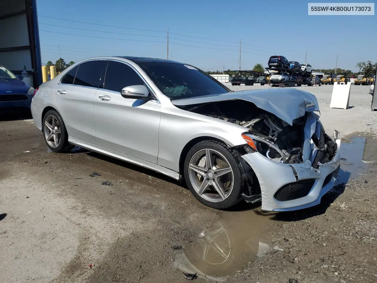 55SWF4KB0GU173073 2016 Mercedes-Benz C 300 4Matic
