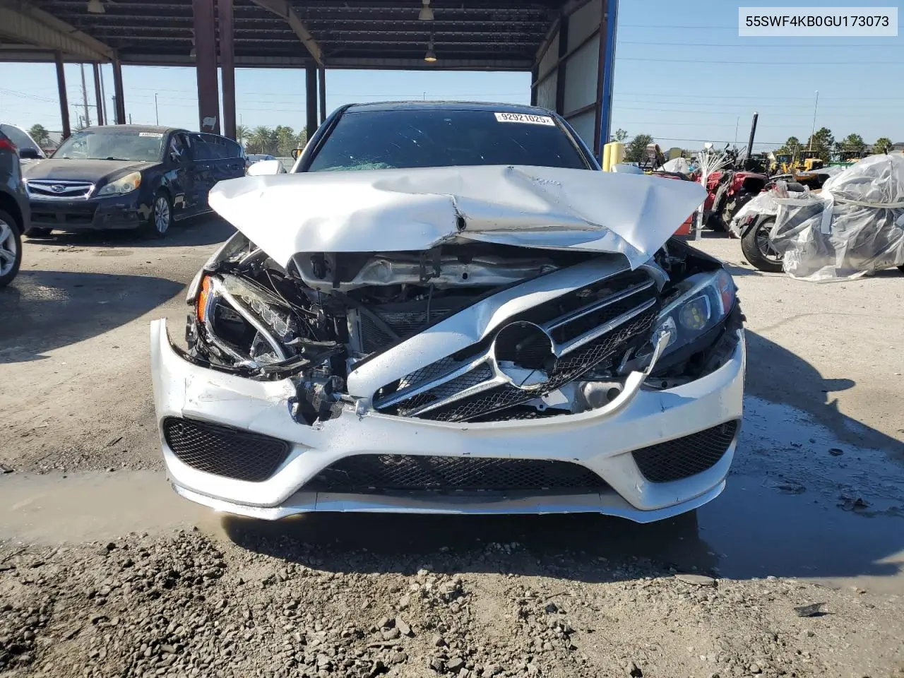 55SWF4KB0GU173073 2016 Mercedes-Benz C 300 4Matic