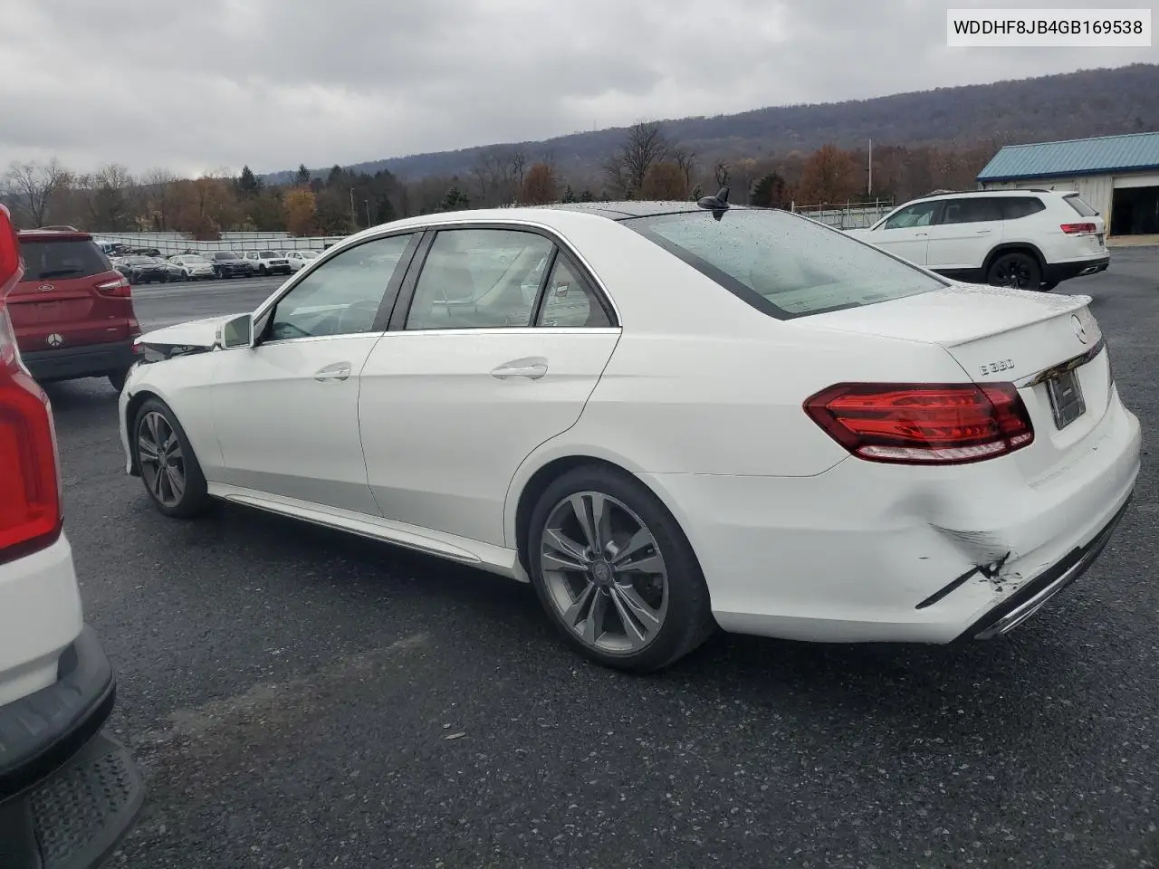 WDDHF8JB4GB169538 2016 Mercedes-Benz E 350 4Matic