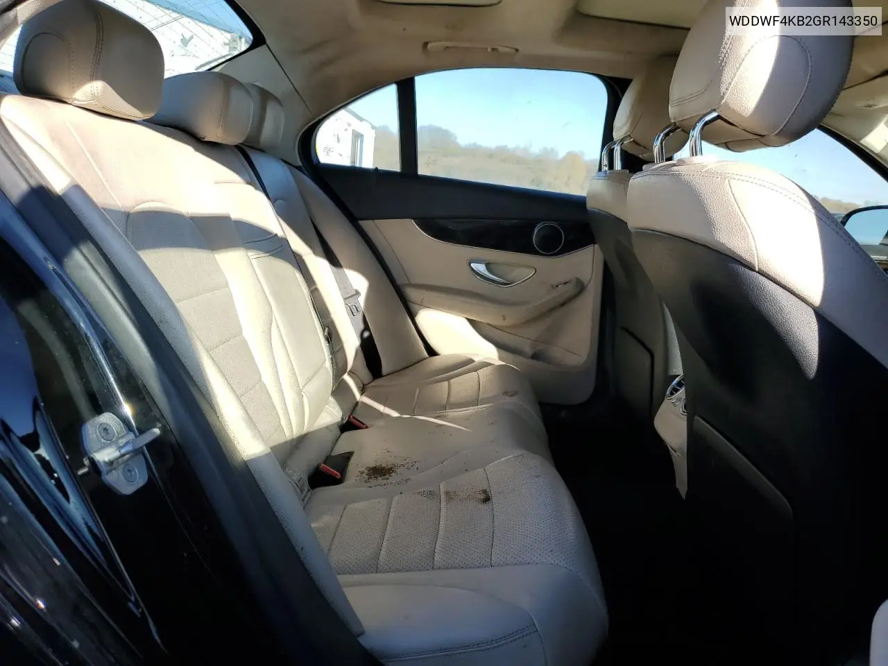 WDDWF4KB2GR143350 2016 Mercedes-Benz C 300 4Matic