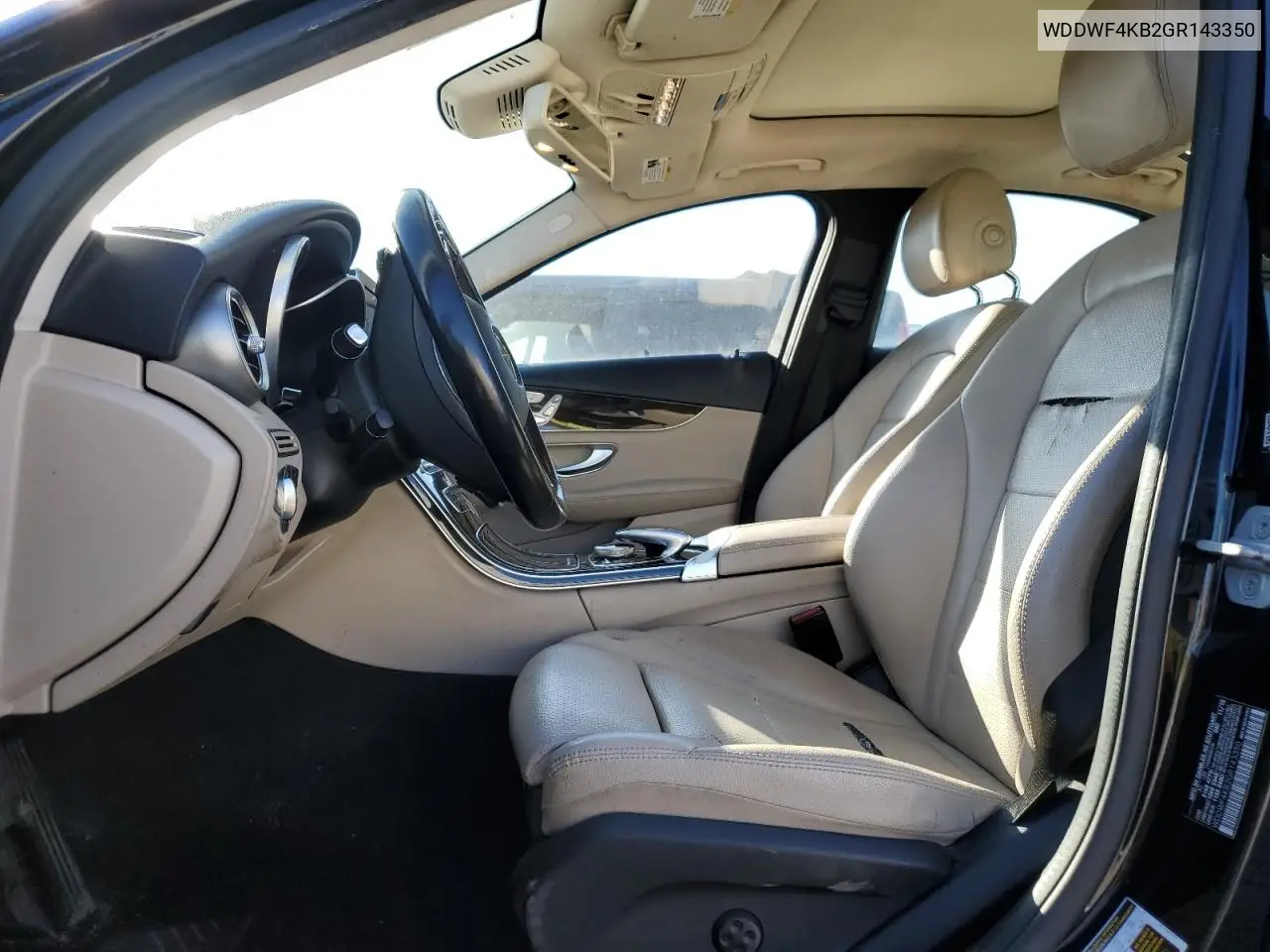WDDWF4KB2GR143350 2016 Mercedes-Benz C 300 4Matic