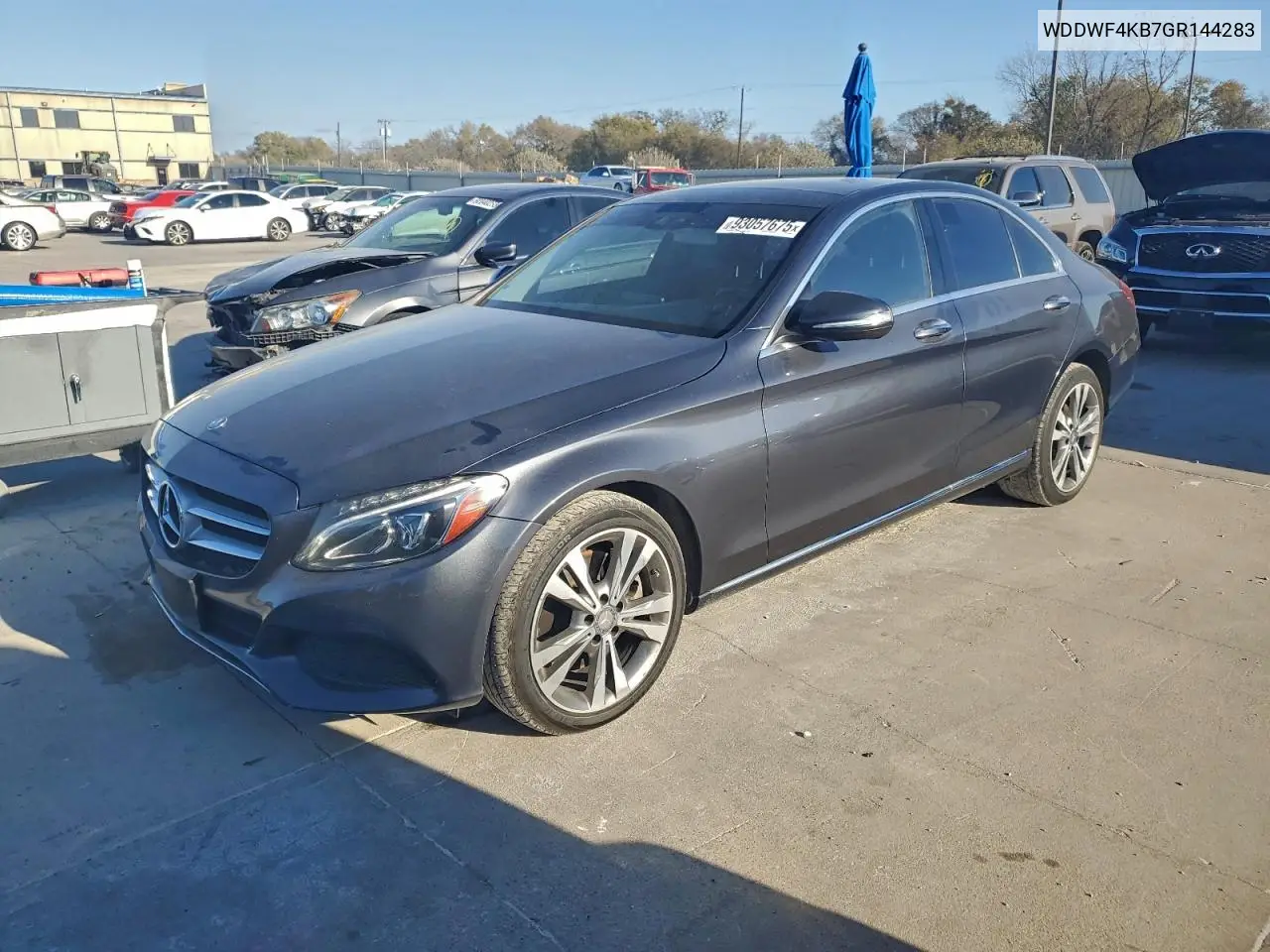 WDDWF4KB7GR144283 2016 Mercedes-Benz C 300 4Matic