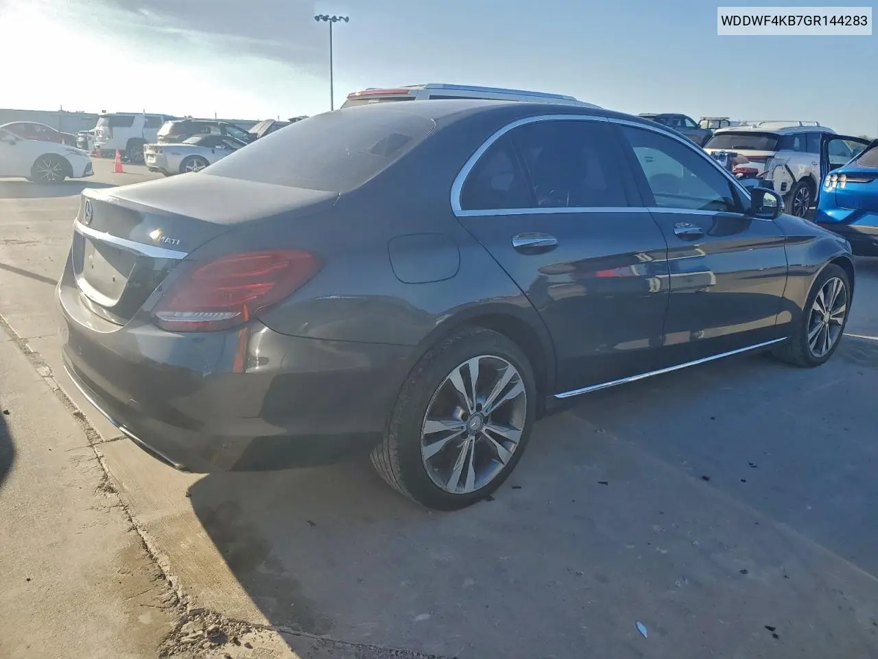 WDDWF4KB7GR144283 2016 Mercedes-Benz C 300 4Matic