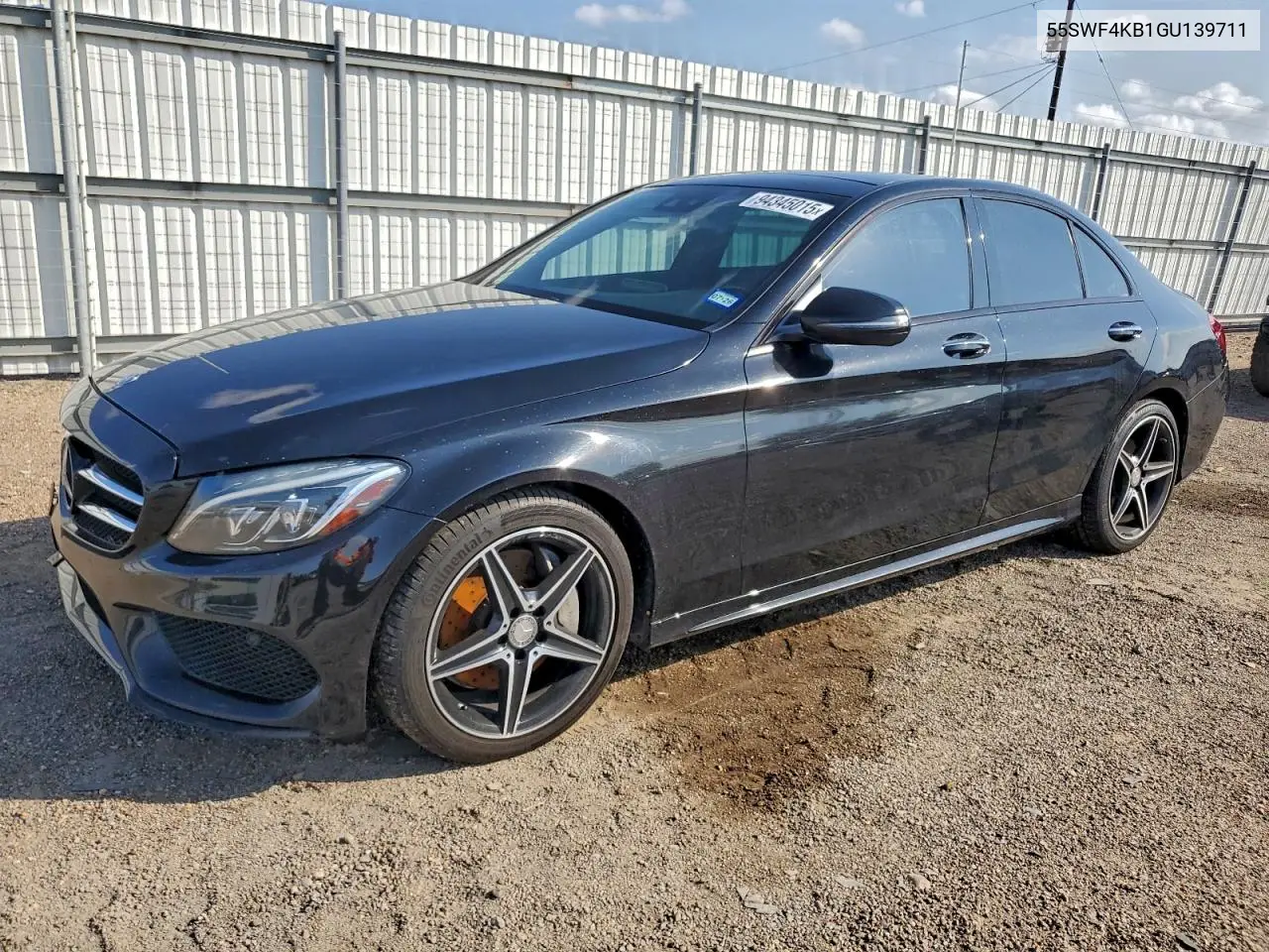 55SWF4KB1GU139711 2016 Mercedes-Benz C 300 4Matic