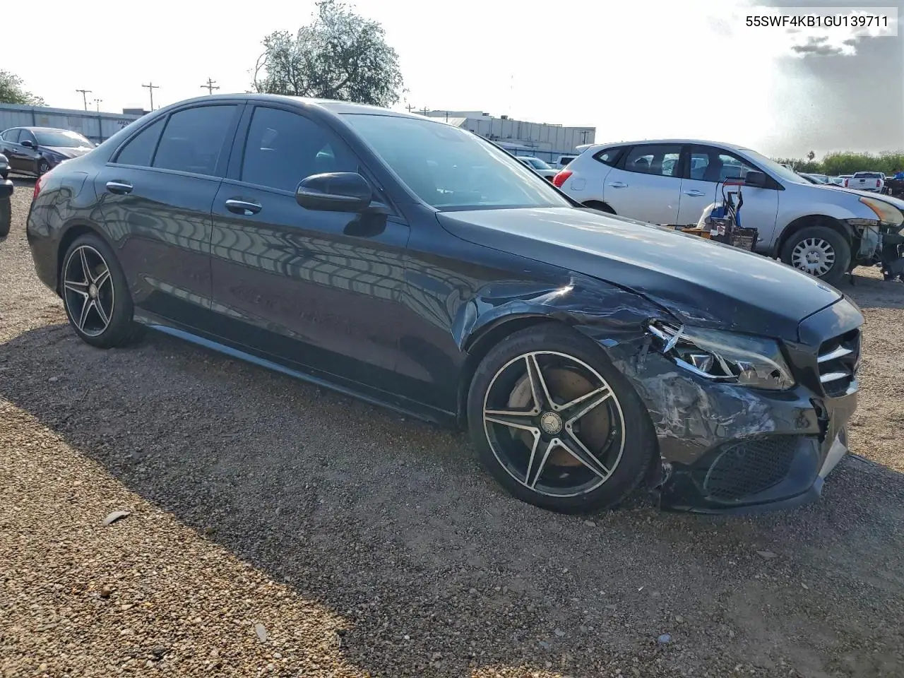 55SWF4KB1GU139711 2016 Mercedes-Benz C 300 4Matic