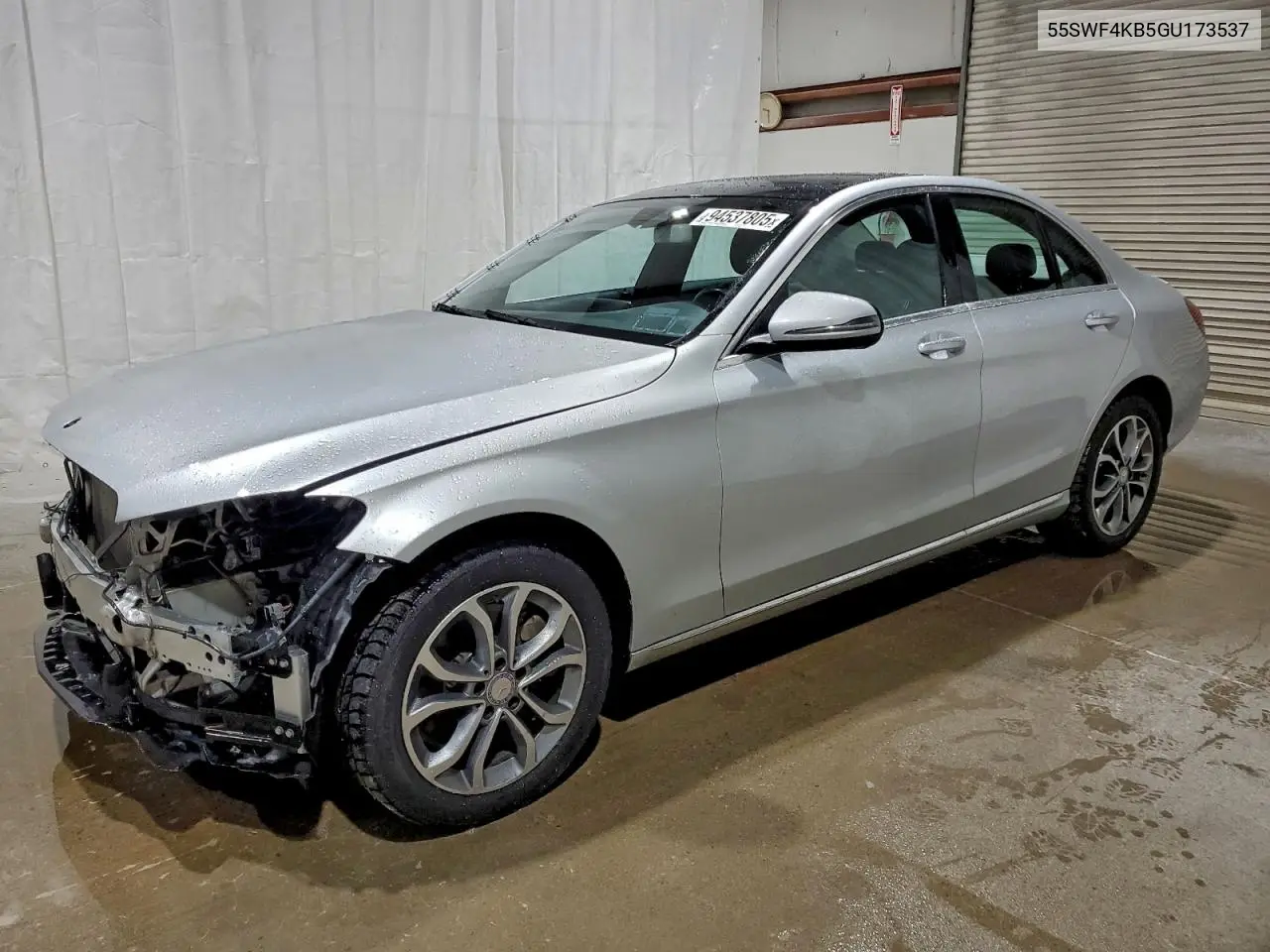 55SWF4KB5GU173537 2016 Mercedes-Benz C 300 4Matic