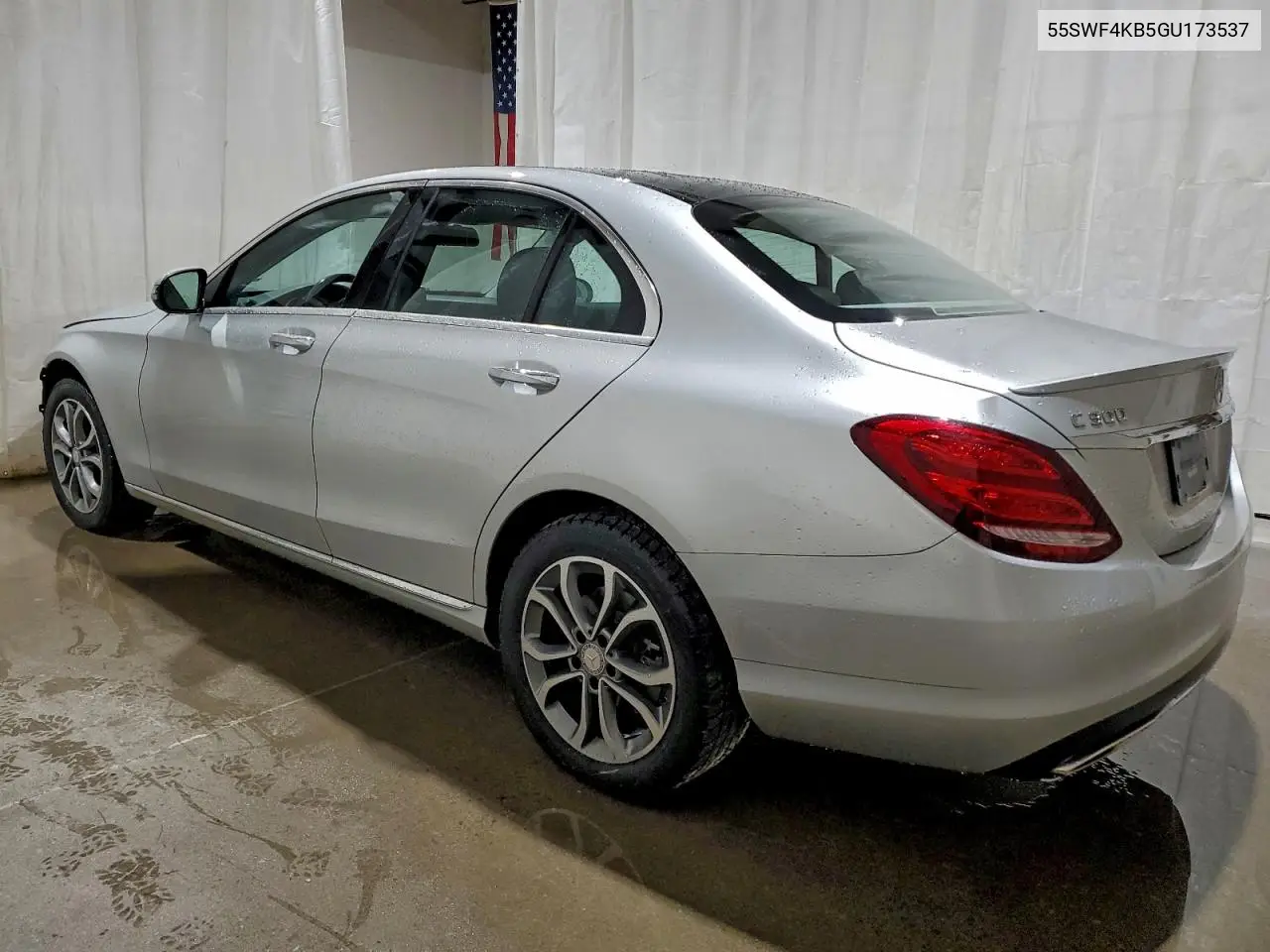 55SWF4KB5GU173537 2016 Mercedes-Benz C 300 4Matic