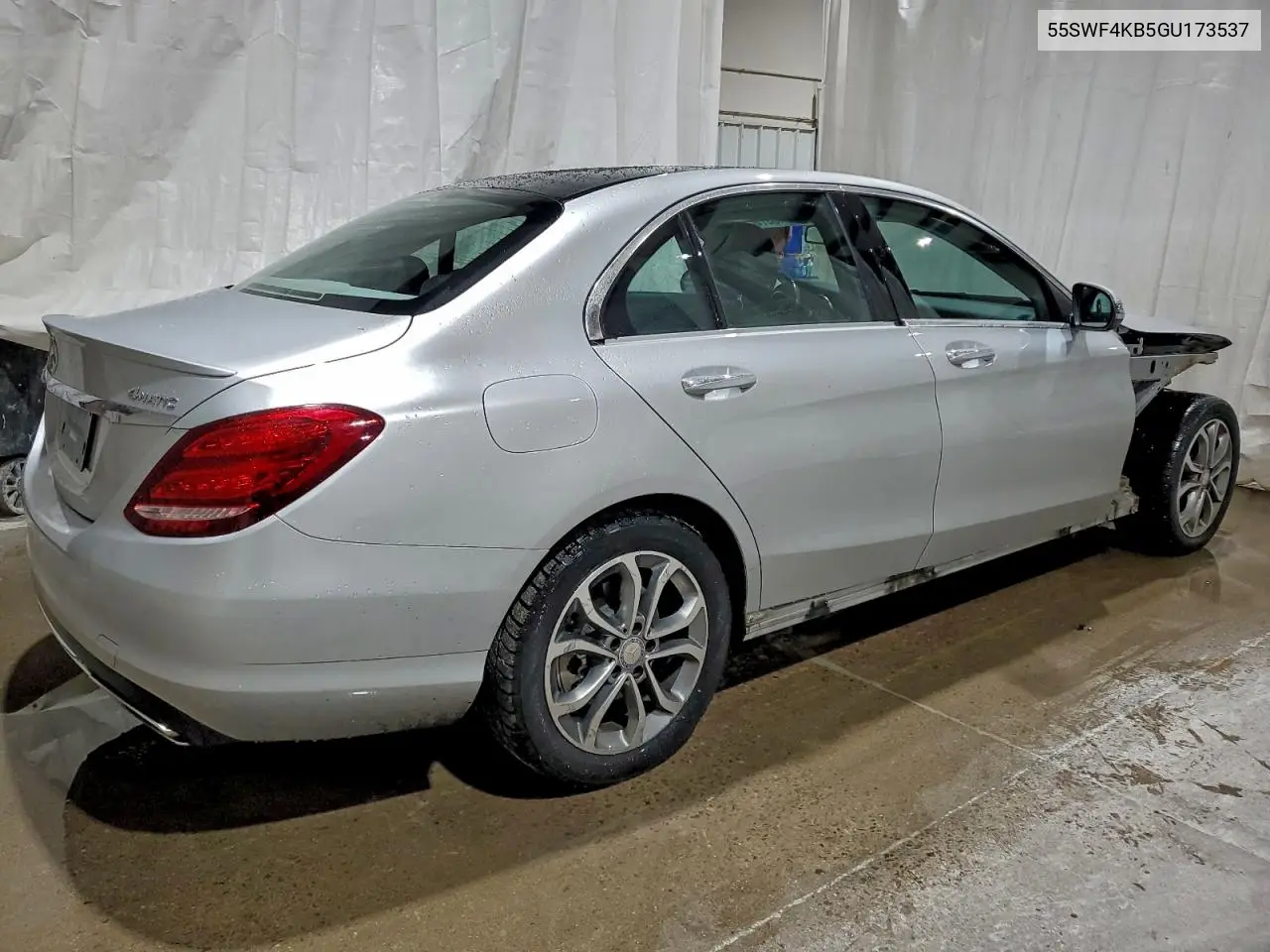 55SWF4KB5GU173537 2016 Mercedes-Benz C 300 4Matic