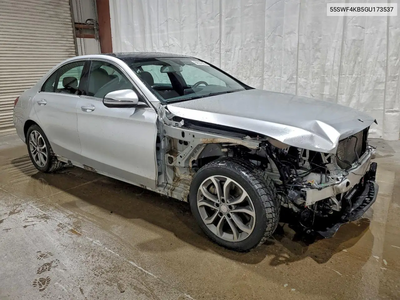 55SWF4KB5GU173537 2016 Mercedes-Benz C 300 4Matic