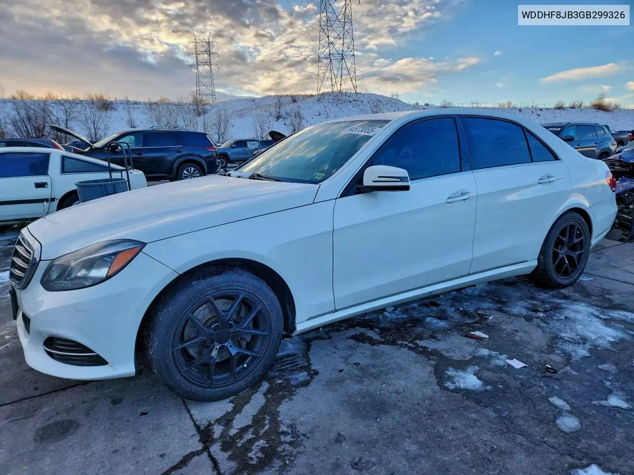 WDDHF8JB3GB299326 2016 Mercedes-Benz E 350 4Matic