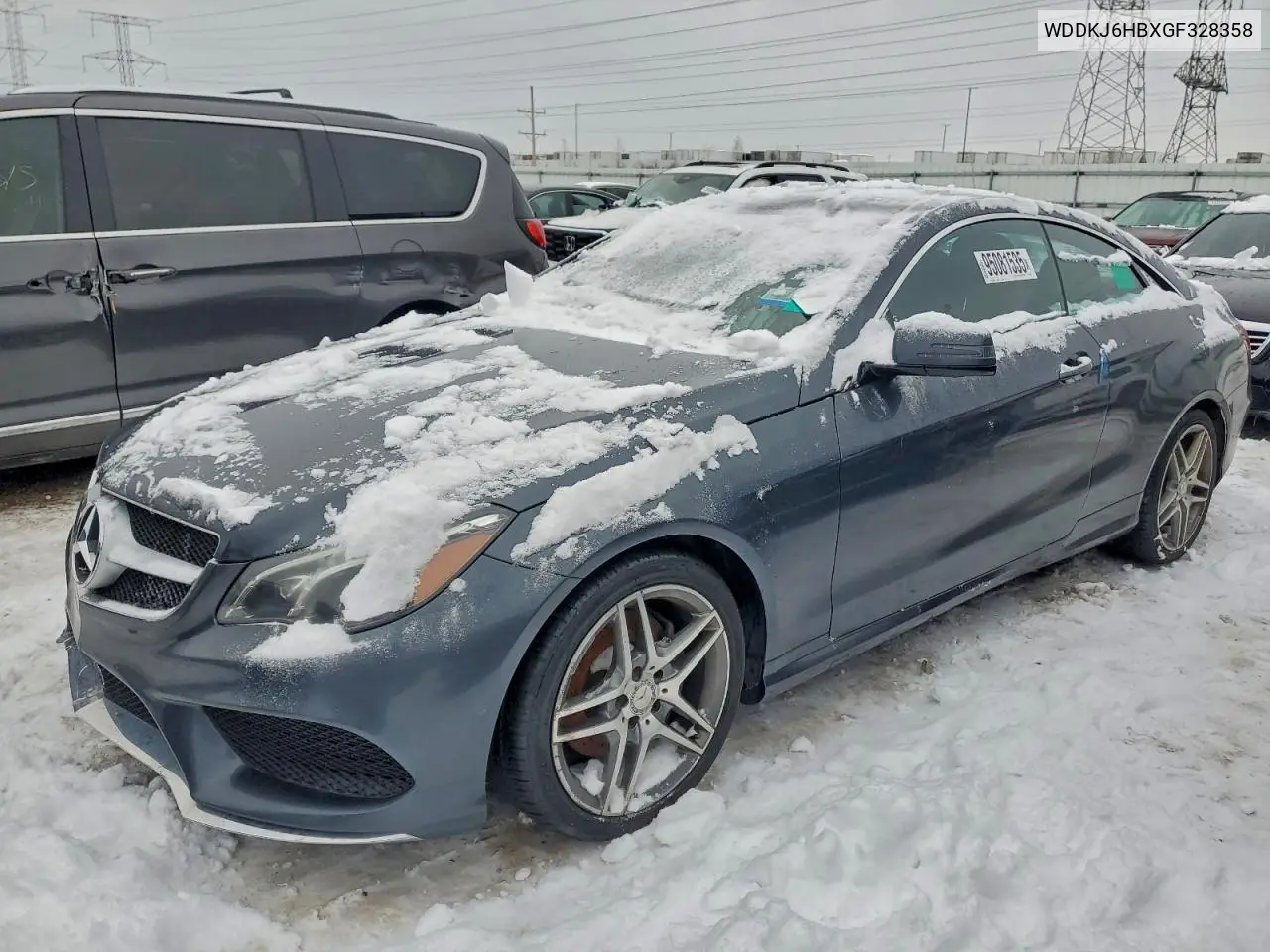 WDDKJ6HBXGF328358 2016 Mercedes-Benz E 400 4Matic