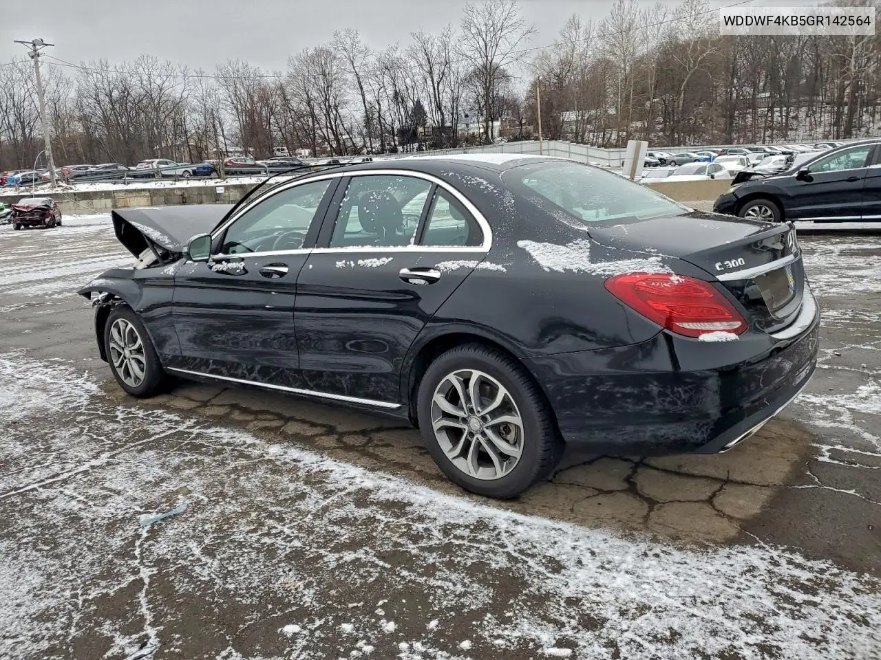 WDDWF4KB5GR142564 2016 Mercedes-Benz C 300 4Matic