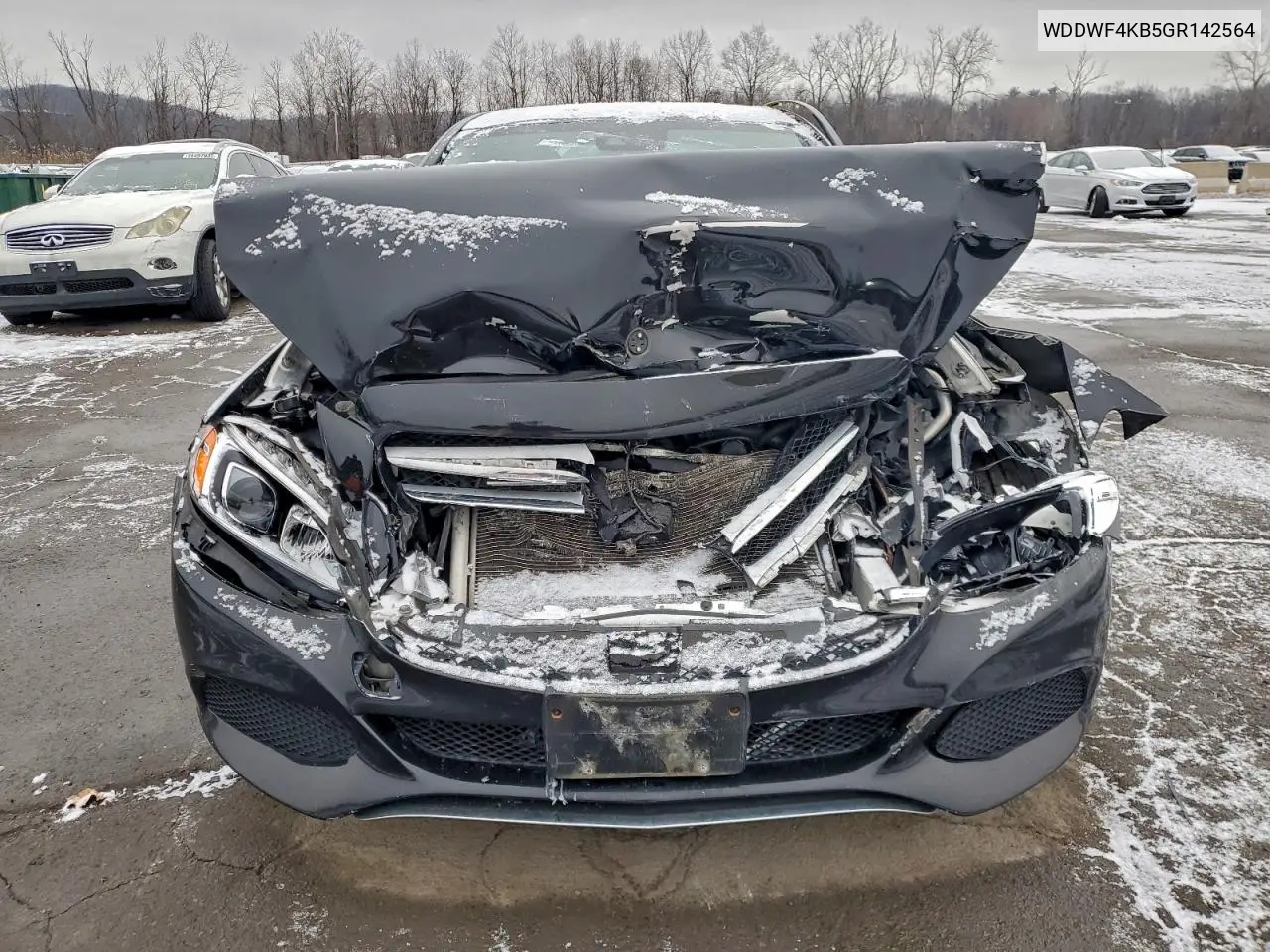 WDDWF4KB5GR142564 2016 Mercedes-Benz C 300 4Matic