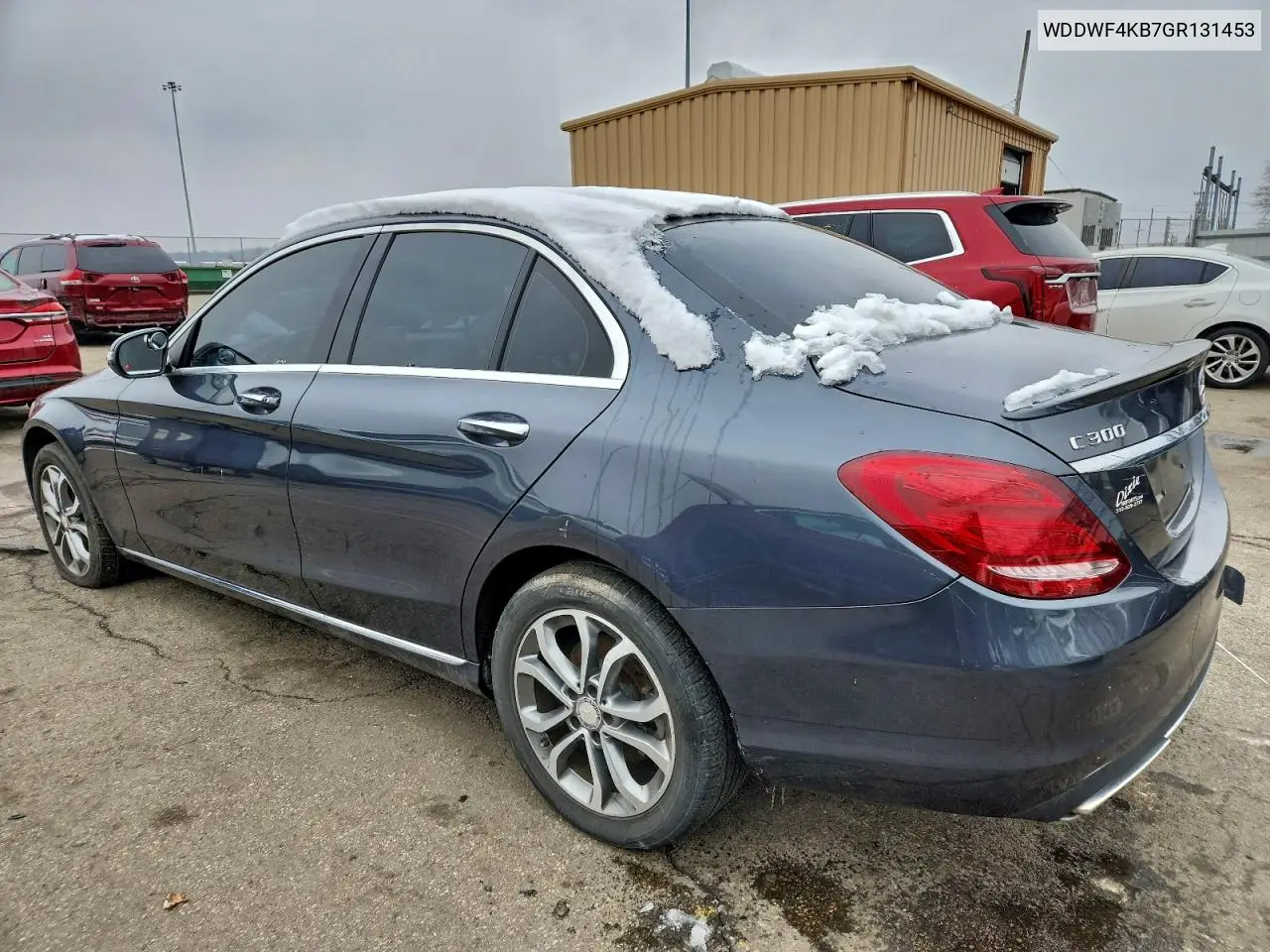 WDDWF4KB7GR131453 2016 Mercedes-Benz C 300 4Matic