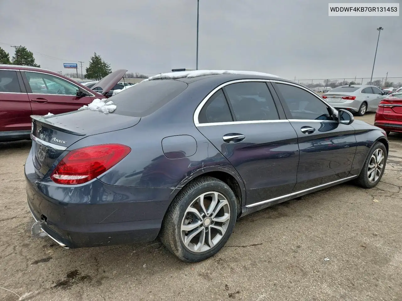 WDDWF4KB7GR131453 2016 Mercedes-Benz C 300 4Matic