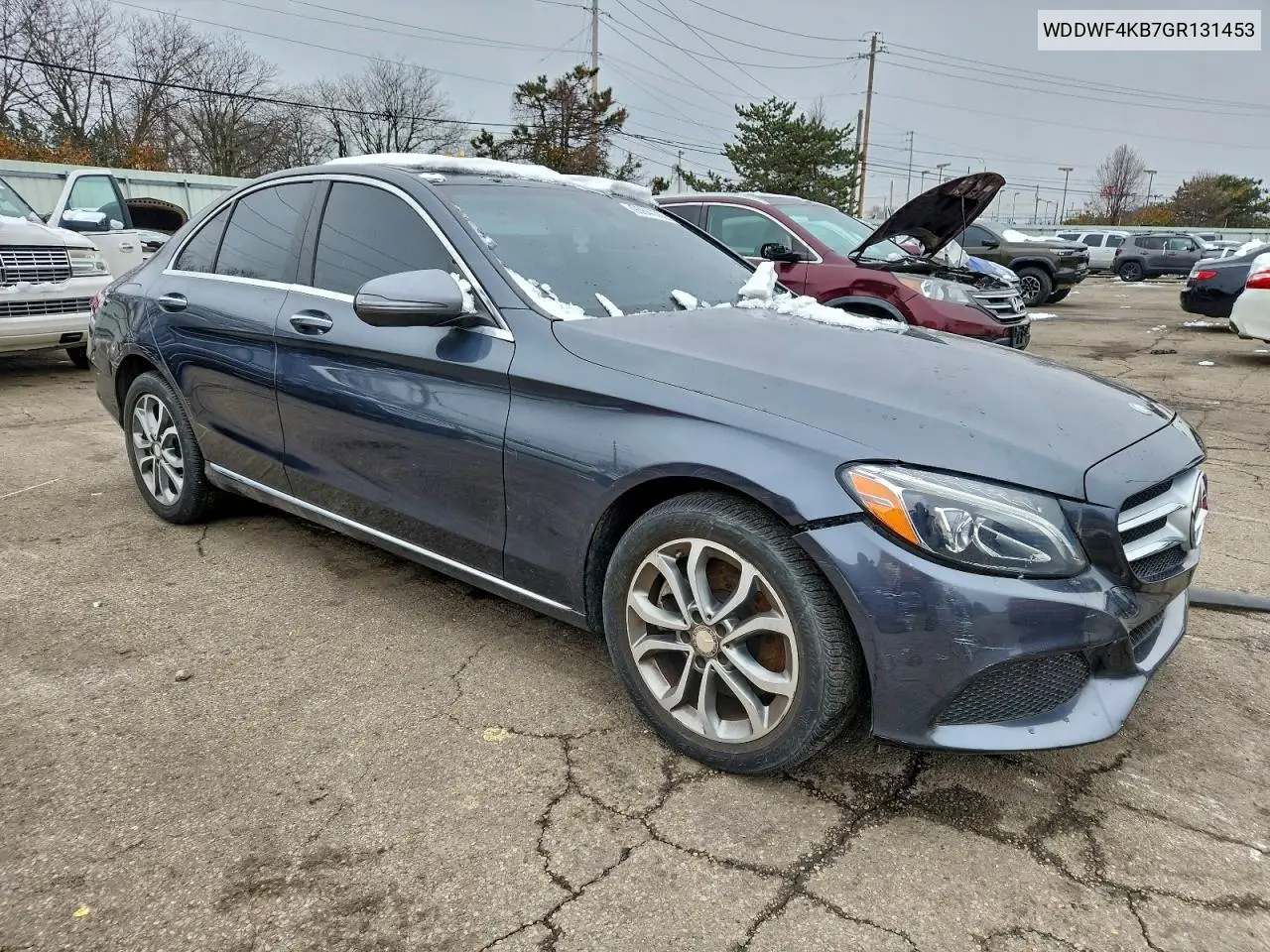 WDDWF4KB7GR131453 2016 Mercedes-Benz C 300 4Matic