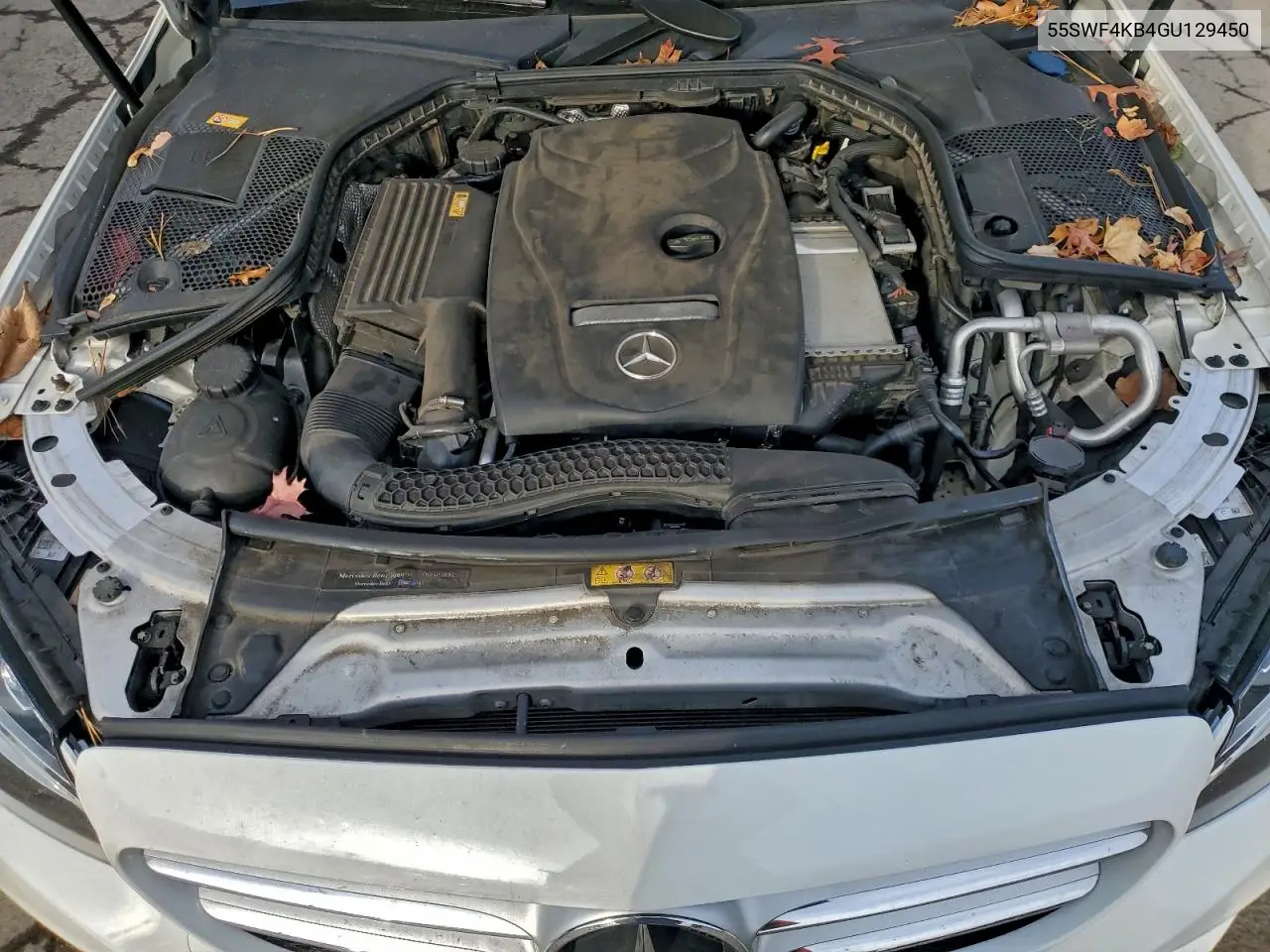 55SWF4KB4GU129450 2016 Mercedes-Benz C 300 4Matic