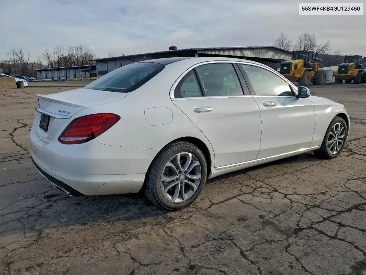 55SWF4KB4GU129450 2016 Mercedes-Benz C 300 4Matic
