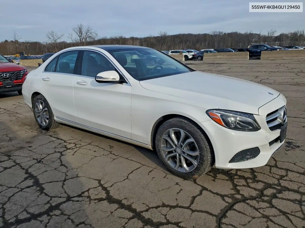 55SWF4KB4GU129450 2016 Mercedes-Benz C 300 4Matic