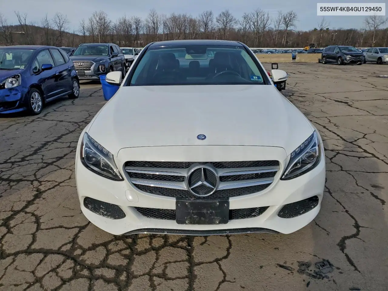 55SWF4KB4GU129450 2016 Mercedes-Benz C 300 4Matic