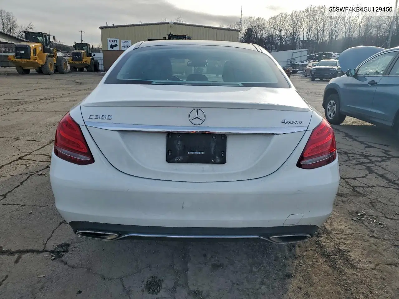 55SWF4KB4GU129450 2016 Mercedes-Benz C 300 4Matic