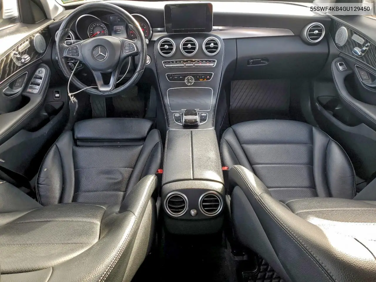 55SWF4KB4GU129450 2016 Mercedes-Benz C 300 4Matic