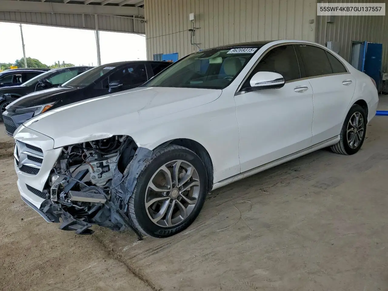 55SWF4KB7GU137557 2016 Mercedes-Benz C 300 4Matic