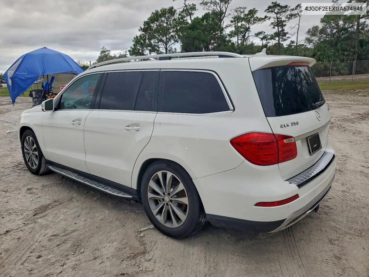 4JGDF2EEXGA674849 2016 Mercedes-Benz Gl 350 Bluetec