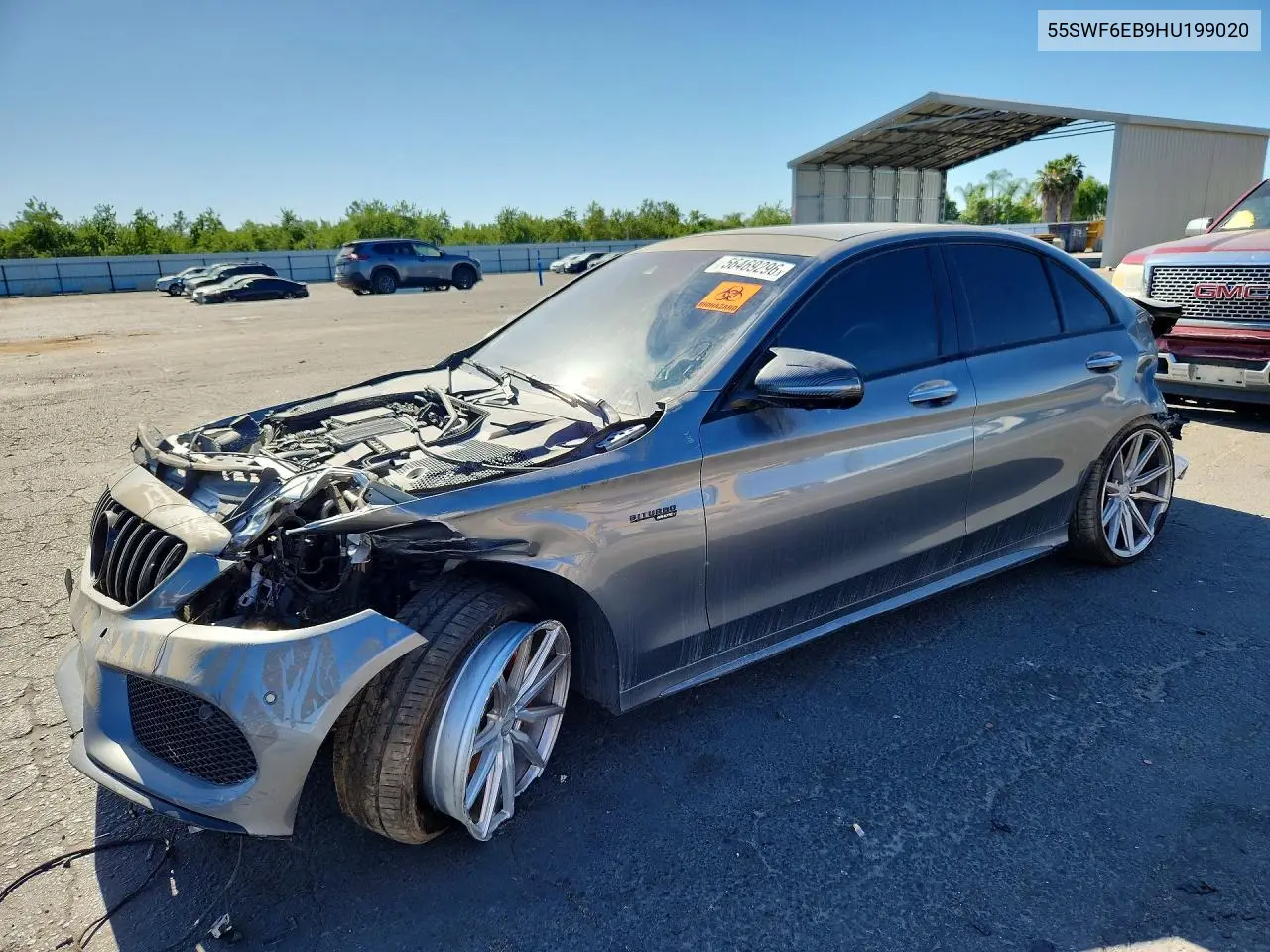 55SWF6EB9HU199020 2017 Mercedes-Benz C 43 4Matic Amg